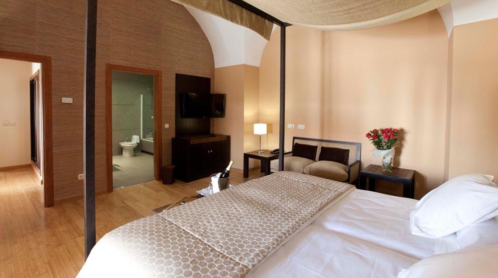Hospes Palacio De Arenales & Spa Caces Zimmer foto A room at the hotel